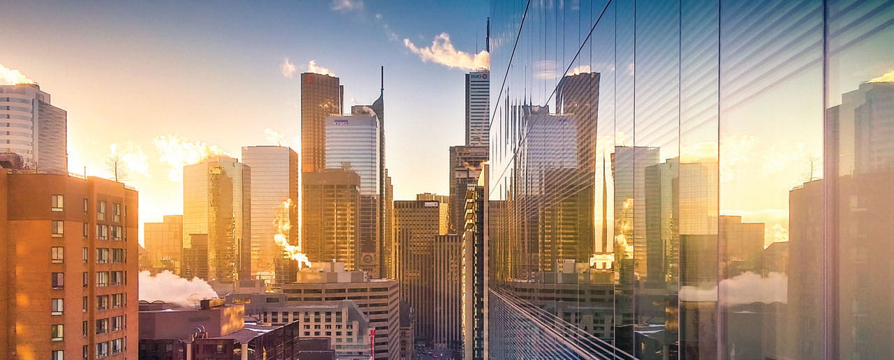 Skyline with Tower Buildings