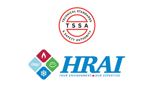 TSSA logo and HRAI logo